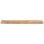vidaXL Étagères flottantes 2 Pièces 100x20x2 cm acacia massif à l'huile