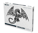 Puzzle déco minimaliste Dragon