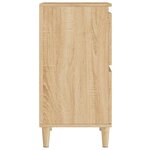 vidaXL Buffet Chêne sonoma 60x35x70 cm Bois d'ingénierie