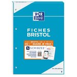 BLOC BRISTOL 2.0 OXFORD PERFORE A4 30 FICHES 210G QUADRILLE 5mm