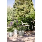 Pot de fleurs Amiga Rond 47 - Blanc Ø 47 x hauteur 35 cm - Extérieur 100 recyclé