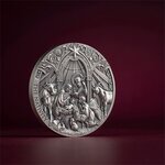 THE NATIVITY Bible Stories 2 Once Argent Coin 2000 Francs Cameroon 2024