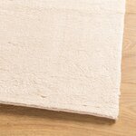 vidaXL Tapis HUARTE à poils courts doux et lavable beige 120x120 cm
