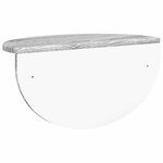 vidaXL Étagère Murale Gris Sonoma 38 x 19 x 19 cm Bois d'ingénierie