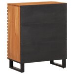 vidaXL Buffet 60x34x75 cm bois d'acacia massif