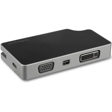 Startech.com adaptateur multiport av numérique - sorties vidéo vga  dvi  hdmi  mdp - pd 85 w