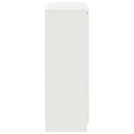 vidaXL Buffet avec tiroirs blanc 100 5x35x98 5 cm bois d'ingénierie
