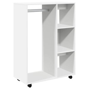 vidaXL Garde-robe Blanc 80x40x110 cm Bois d’ingénierie