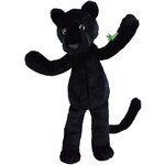TOODOO Peluche panthere noire toute douce ± 65 cm