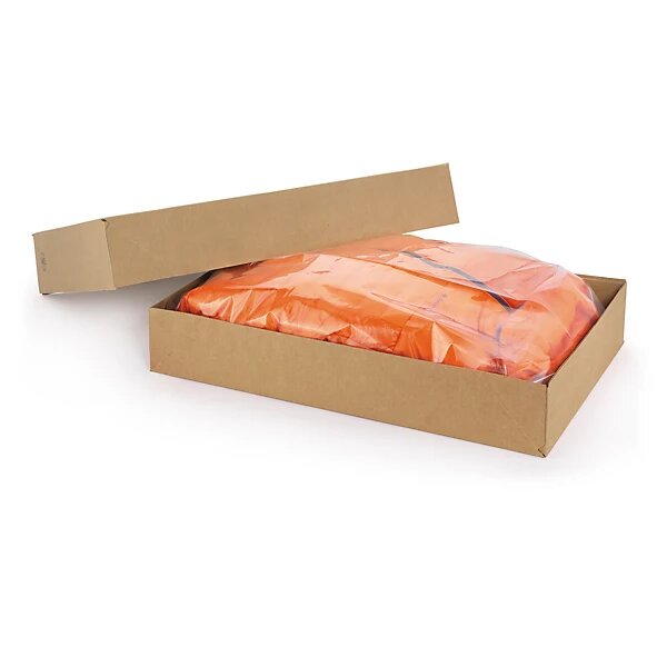 Caisse carton télescopique simple cannelure à montage instantané 60x40x20/36 cm (lot de 10)