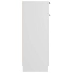 vidaXL Armoire de salle de bain blanc 32x34x90 cm bois d'ingénierie