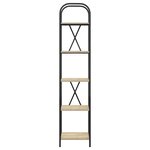vidaXL Étagère Chêne sonoma 40 x 30 x 183 cm Bois d'ingénierie