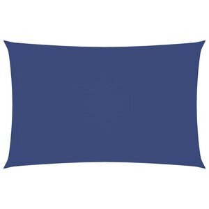 vidaXL Voile de parasol tissu oxford rectangulaire 2 5x5 m bleu