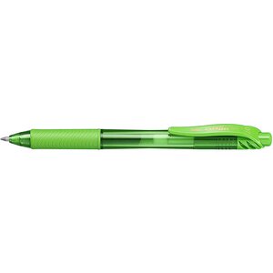 Stylo roller à encre gel EnerGel-X BL107  vert clair PENTEL
