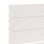 vidaXL Cadre de lit extra long sans matelas 180x220 cm bois massif