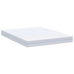 vidaXL Matelas Blanc 140 x 190 cm Mousse