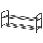 Storage solutions Étagère à chaussures avec 2 niveaux 91x35x38 5 cm