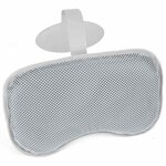 Bestway Coussin de bain spa 2 Pièces Gris 23 x 13 x 5 cm Acier et PVC