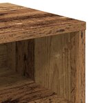 vidaXL Cabinet de chevet 2 Pièces Bois ancien 40 x 40 x 30 cm