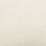 vidaXL Unité de Sofa Modulaire Sans Accoudoirs 2 Pièces Crème