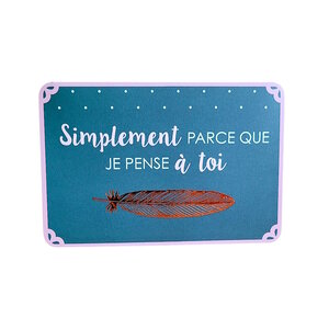 Carte De Voeux - Evénement de la Vie - Simplement Parce Que Je Pense A Toi
