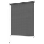 vidaXL Store roulant d'extérieur 140 x 140 cm Anthracite