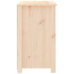 vidaXL Table de chevet 50x35x61 5 cm Bois de pin massif
