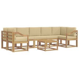vidaXL Ensemble de canapés d'extérieur 6 Pièces