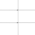 vidaXL Clôture de jardin Acier galvanisé 50x1 m Argenté