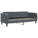 vidaXL Lit de jour avec gigogne et tiroirs sans matelas 80x200 cm