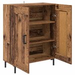 vidaXL Buffet Bois Ancien 69 5 x 34 x 90 cm Bois d'ingénierie et fer