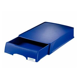 Tiroir corbeille à courrier Plus  format A4  bleu LEITZ