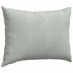 vidaXL Coussins de canapé 2 Pièces Gris clair 70 x 50 cm