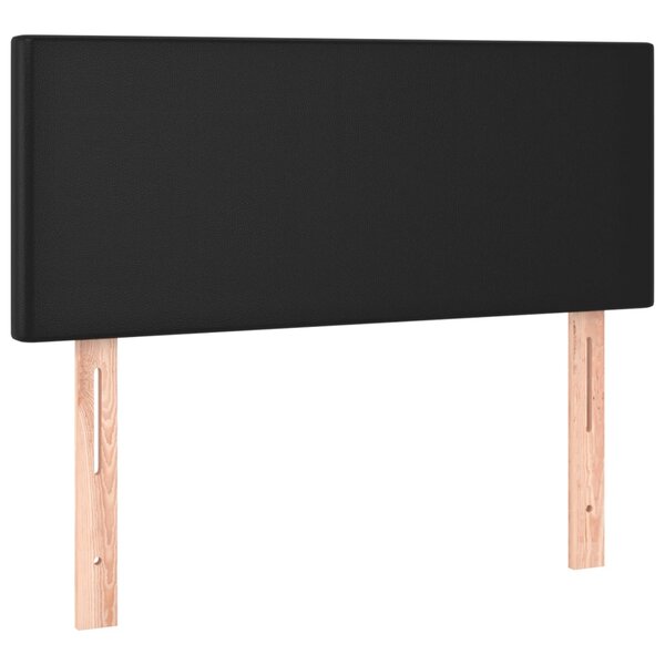 vidaXL Tête de lit Noir 100x5x78/88 cm Similicuir