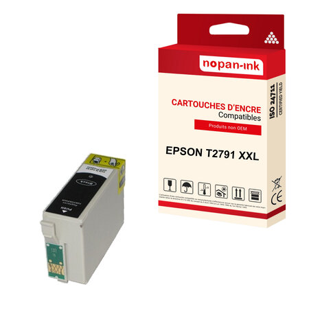 Nopan-ink - x1 cartouche epson t2791 x xl t2791 xxl compatible