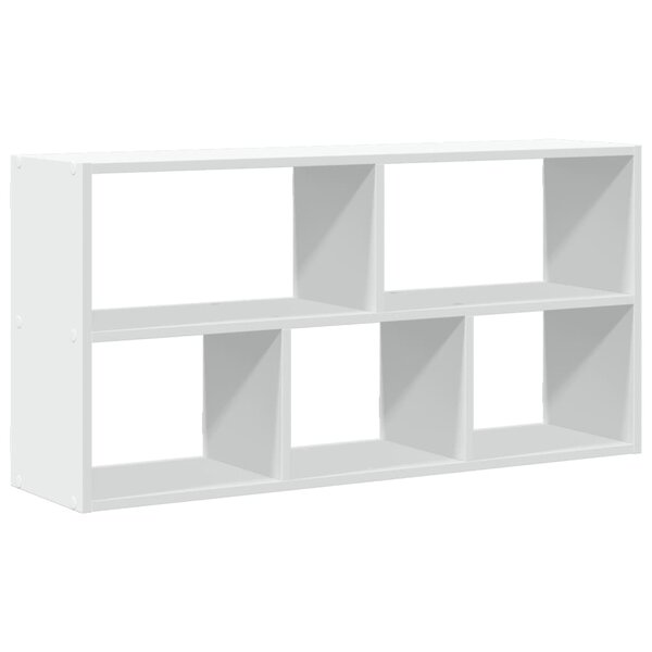 vidaXL Étagère murale blanc 100x25x50 cm bois d'ingénierie