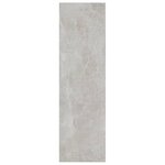 vidaXL Bibliothèque/Séparateur de pièce Gris béton 100x30x103 cm