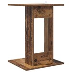 vidaXL Table d'appoint Bois ancien 45 x 40 x 62 5 cm Bois d'ingénierie