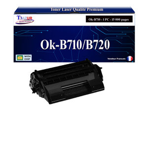 T3AZUR - Toner compatible avec Oki B710  B720DN  B720N  B730  B730DN  B730N