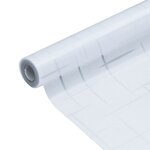 vidaXL Film pour fenêtre dépoli motif d'étoiles 90x500 cm PVC