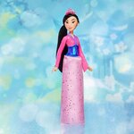 Disney princesses - poussiere d'étoiles - poupée mulan avec jupe et accessoires - jouet pour enfants - a partir de 3 ans