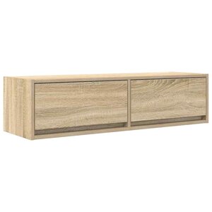 vidaXL Meuble TV Chêne sonoma 100 x 31 x 25.5 cm Bois d'ingénierie