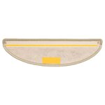 vidaXL Tapis d'escalier autocollants aspect sisal 15 Pièces 56x17x3 cm