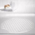 RIDDER Tapis de douche antidérapant Tecno blanc