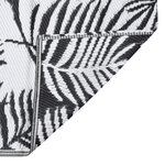 vidaXL Tapis d'extérieur ARAKIL Noir 80x250 cm PP