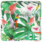 vidaXL Coussin de palette multicolore 60x60x12 cm tissu