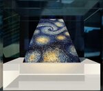 Pièce de monnaie en Argent 5 Cedis g 31.1 (1 oz) Millésime 2025 3D Optical Illusion STARRY NIGHT 3D