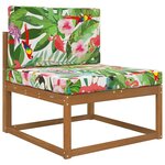 vidaXL Coussin de canapé d'extérieur 2 Pièces coloré Polyester