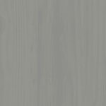 vidaXL Armoire à chaussures VIGO gris 60x35x96 cm bois massif de pin