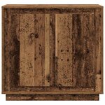 vidaXL Buffet Bois ancien 80 x 34 x 75 cm Bois d'ingénierie